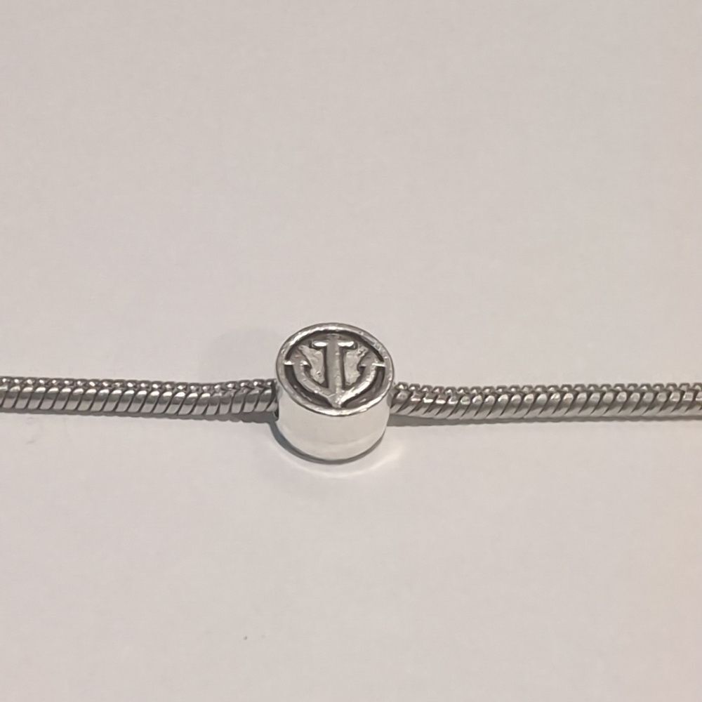 Silver Anchor Charm for Pandora Style Bracelet‎